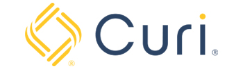 Curi Logo shows their icon and the words 'Curi'